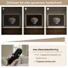 Delfts blauw - Bitterballen - Holland - Schaal Light Box met batterij (Wandlamp) middel -USP_dimbaarNL