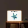 Zeester - Blauw - Spetters Light Box met batterij (Wandlamp kind) middel -sfeer1_kind