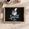 Glas spritz - Krijtletters - Ijsblokjes - Citroen Dienblad Rechthoek middel -USP_Formaat
