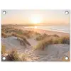 Duinen - Strand - Zee tuinposter los doek klein -3d