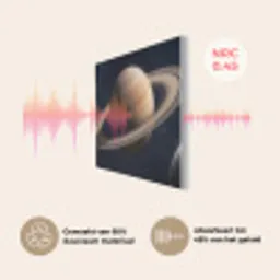 Planeten - Saturnus - Ruimte PET vilt klein -USP_NL