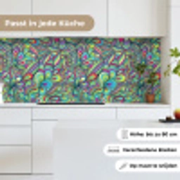 Fantasy - Design - Kleuren - Retro keuken achterwand 2 middel 871 -sfeer4_DE