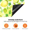 Citroen - Geel - Limoen - Groen Inductie beschermer vinyl 3mm middel 564 -zzzzzzz-td-onderkant