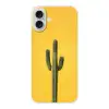 Cactus - Groen - Minimalistisch Apple iPhone 16 Plus klein -3d