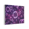 Paars - Bubbels - Schuim PET vilt klein -3d