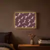 Kraanvogels - Klassiek - Bordeaux Light Box met batterij (Wandlamp) middel 907 -sfeer4