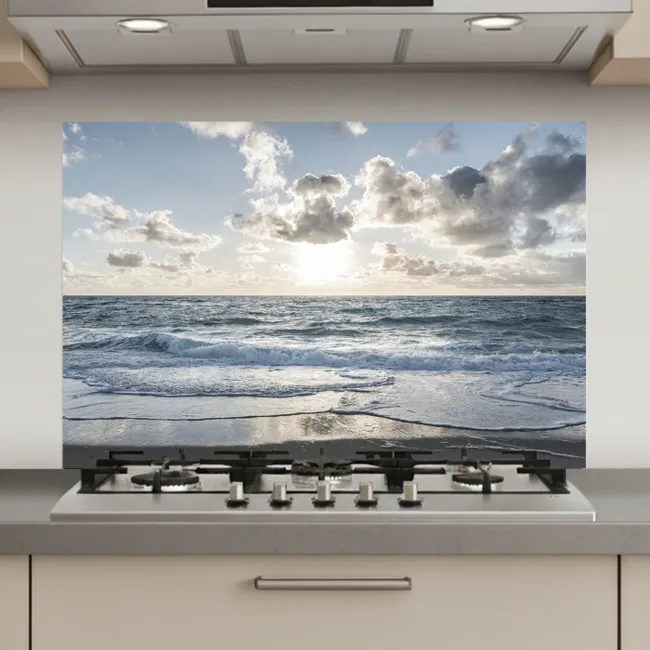 Zee - Wolken - Duitsland keuken achterwand spatscherm klein -3d_website