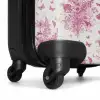 Klassiek boeket patroon roze NBS - Handbagage koffer - Kinderen Unisex middel -wiel