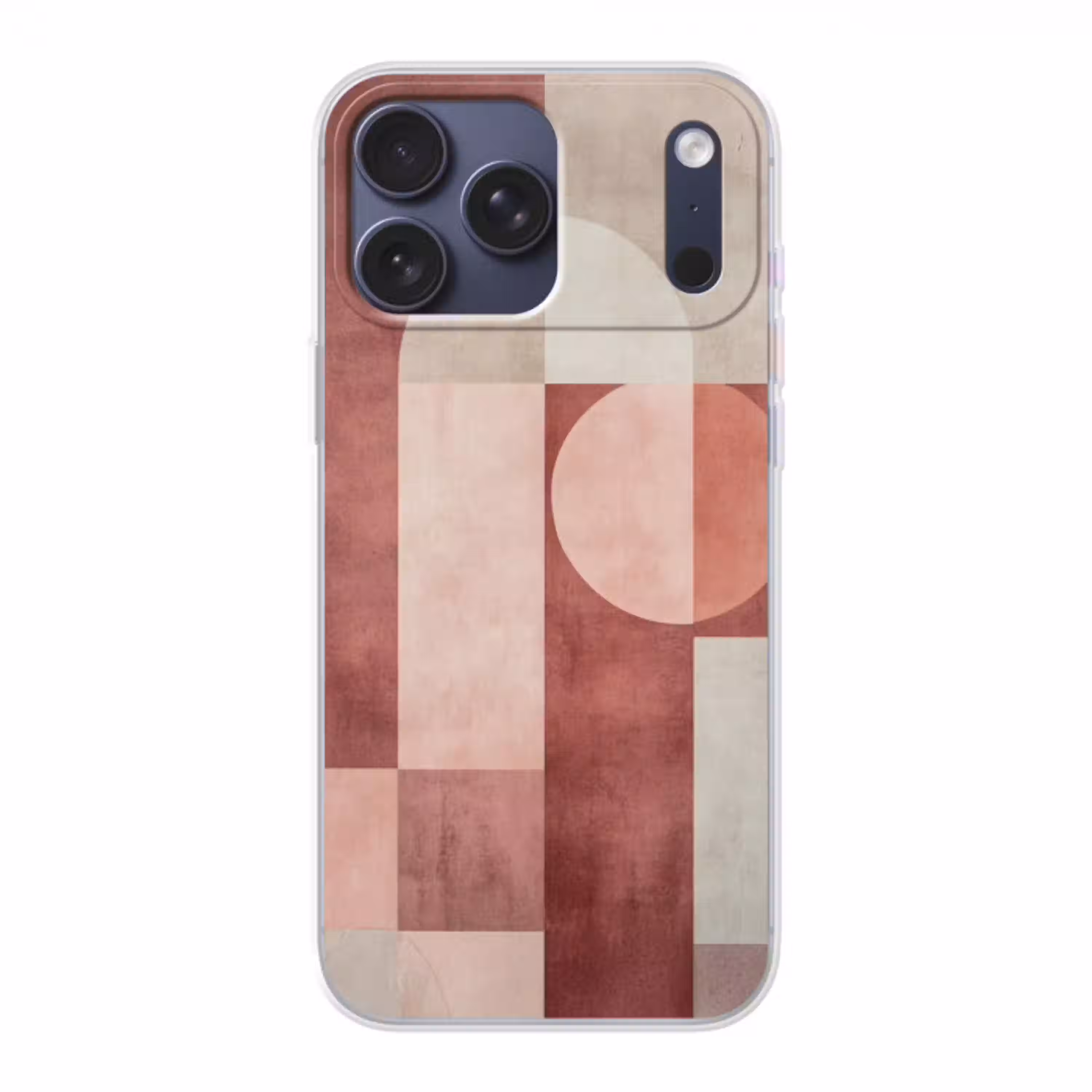 Figuren - Abstract - Roze Telefoonhoesje iPhone 17 Pro Max klein -3d