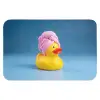 Badeend - Handdoek - Blauw WCmat klein -3d