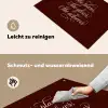 She plans she glows she achieves - Rood - Cursief Inductie beschemer met haakjes klein -ky-schoon-de