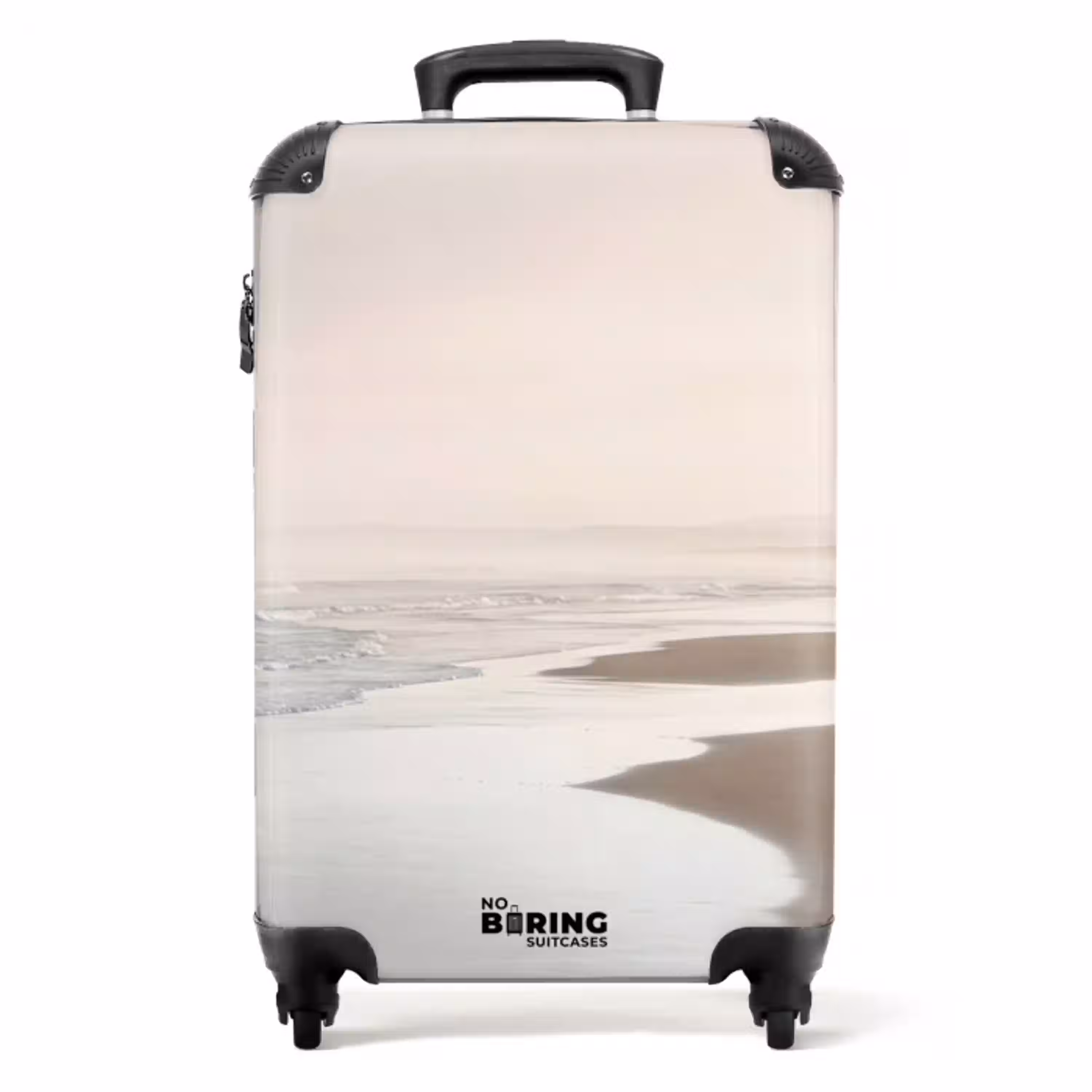 Kustlijn - Strand - Oceaan NBS - Handbagage koffer - Volwassenen Unisex middel -productfoto_recht
