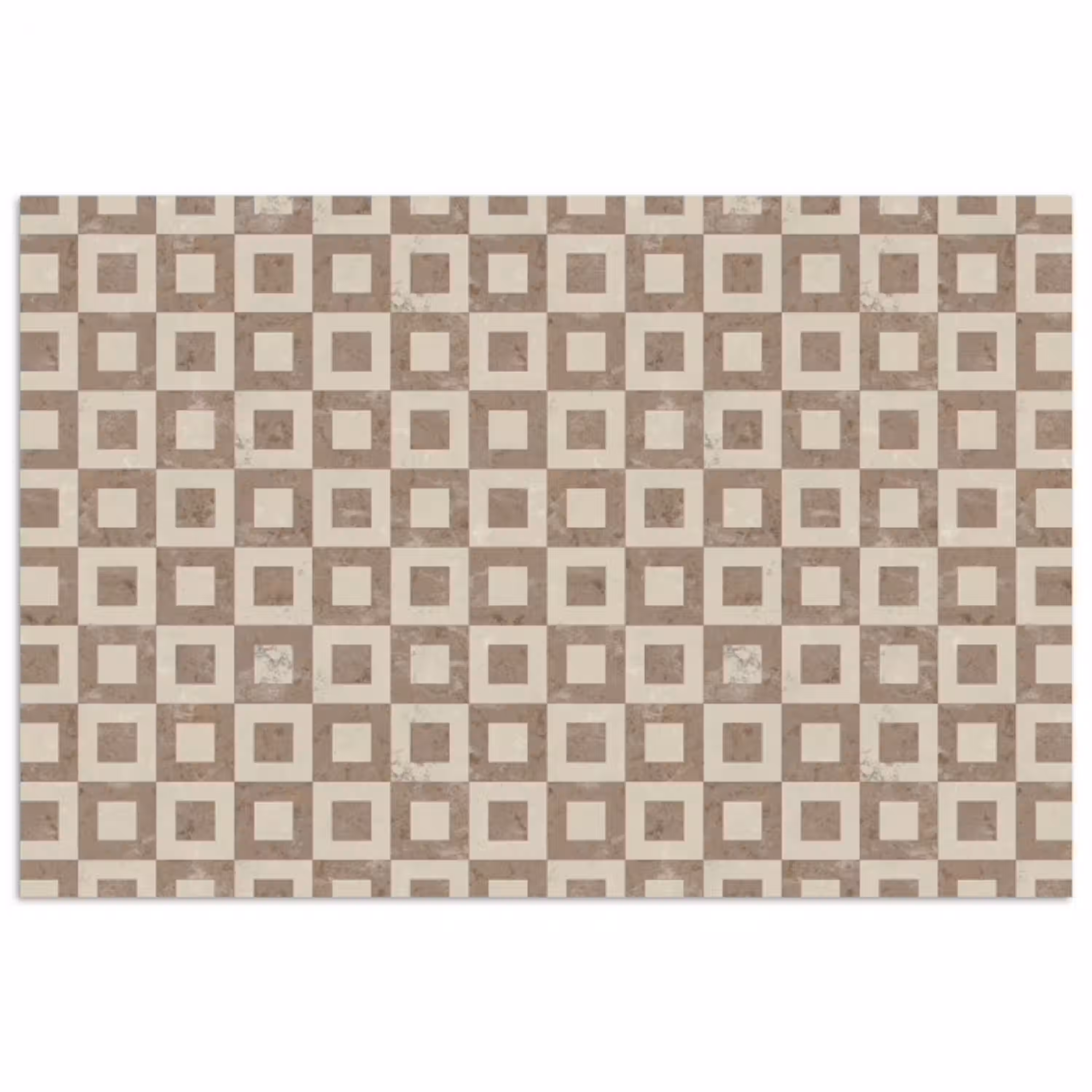 Patroon - Marmer - Beige poster papier klein 62 -3d