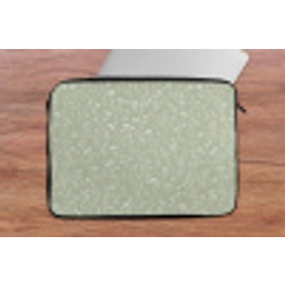 Bloemen - Patroon - Groen laptophoes neopreen klein 279 -tafel