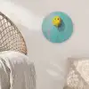 Ballon - Geel - Smiley Akoestische PET Vilt - Rond klein -sfeer4
