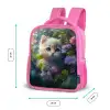 Pippa Poes Kinderrugzak - Roze middel -productfoto_formaten