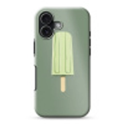 Groen - Waterijsje - Stokje - Illustratie Toughcase MagSafe Apple iPhone 17 klein -3d