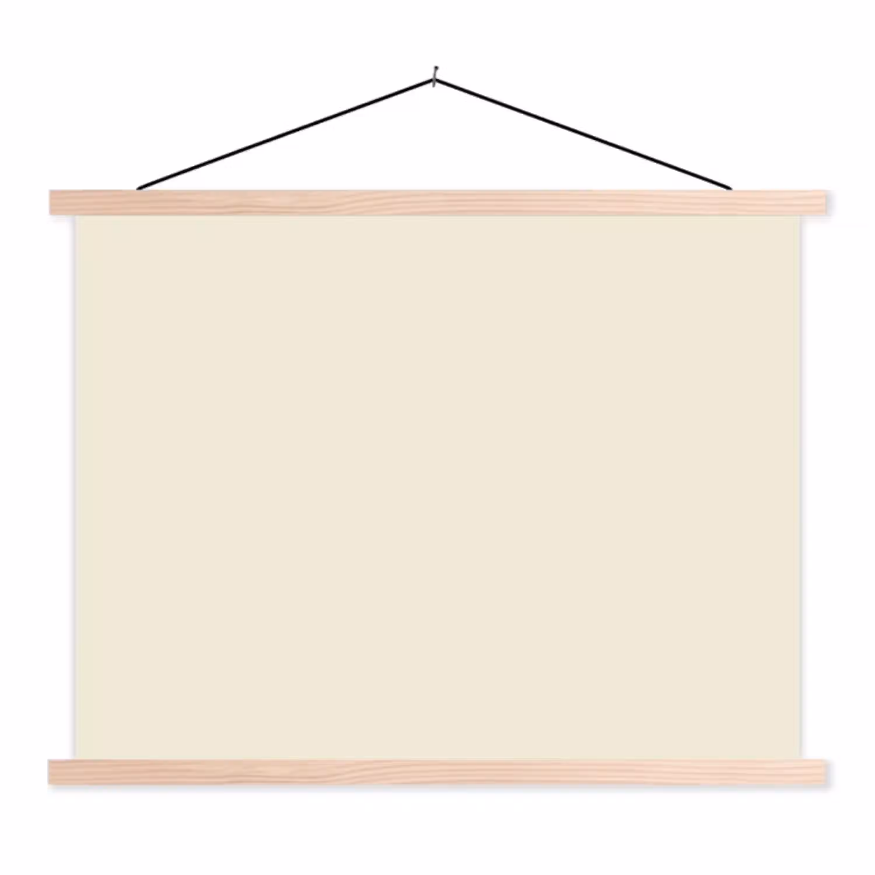 Drop - Delay - Nude textielposter latten blank klein 122 -3d
