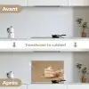 Vanilletaart - Cake - Romig keuken achterwand spatscherm klein -voor_na_FR