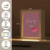 Kiss my ass - Lip - Bordeaux Light Box met kabel (Tafellamp) klein -USP_NL