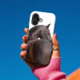 Portret - Paard - Elegant Toughcase MagSafe Apple iPhone 17 klein -Sfeer1V