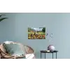 Ezels - Bloemen - Zomers Muursticker klein -plant
