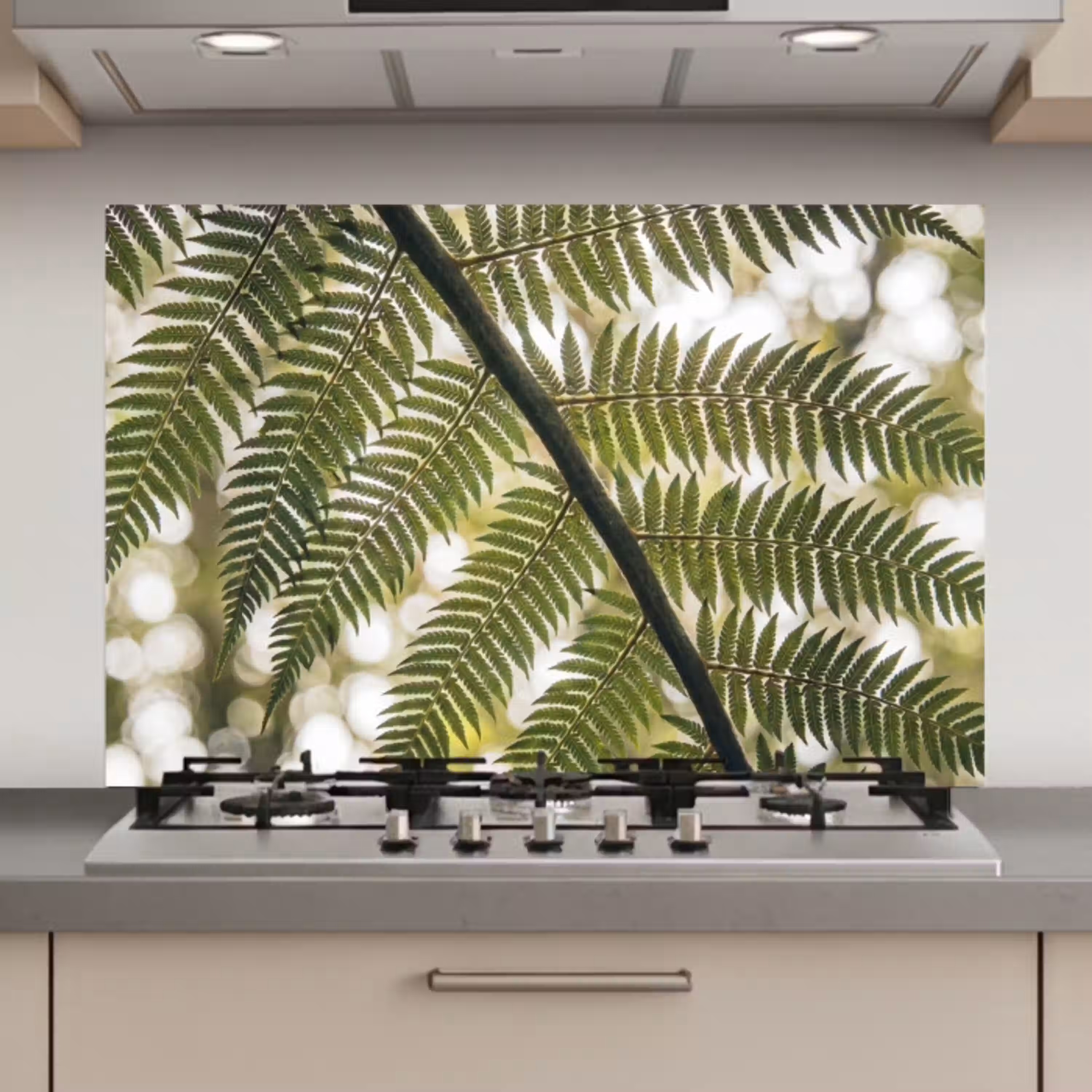 Plant - Blad - Natuur - Groen - Detail keuken achterwand spatscherm klein -3d_website