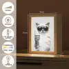 Kat - Zonnebril - Wijnglas - Langharig Light Box met kabel (Tafellamp) klein -USP_NL