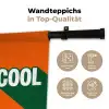 Cool - Oranje - Groen Wandkleed katoen klein -tsfeer2_DE