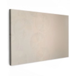 Japandi - Beige - Modern Tuinposter op houten frame 2 cm dik klein -3d