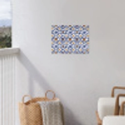 Patroon - Modern - Kleurrijk tuinposter los doek klein 239 -sfeer8