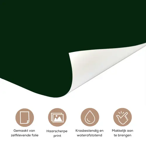 Illustratie - Mond - Donkergroen - Tekstwolkje deurposter klein -closeup_NL