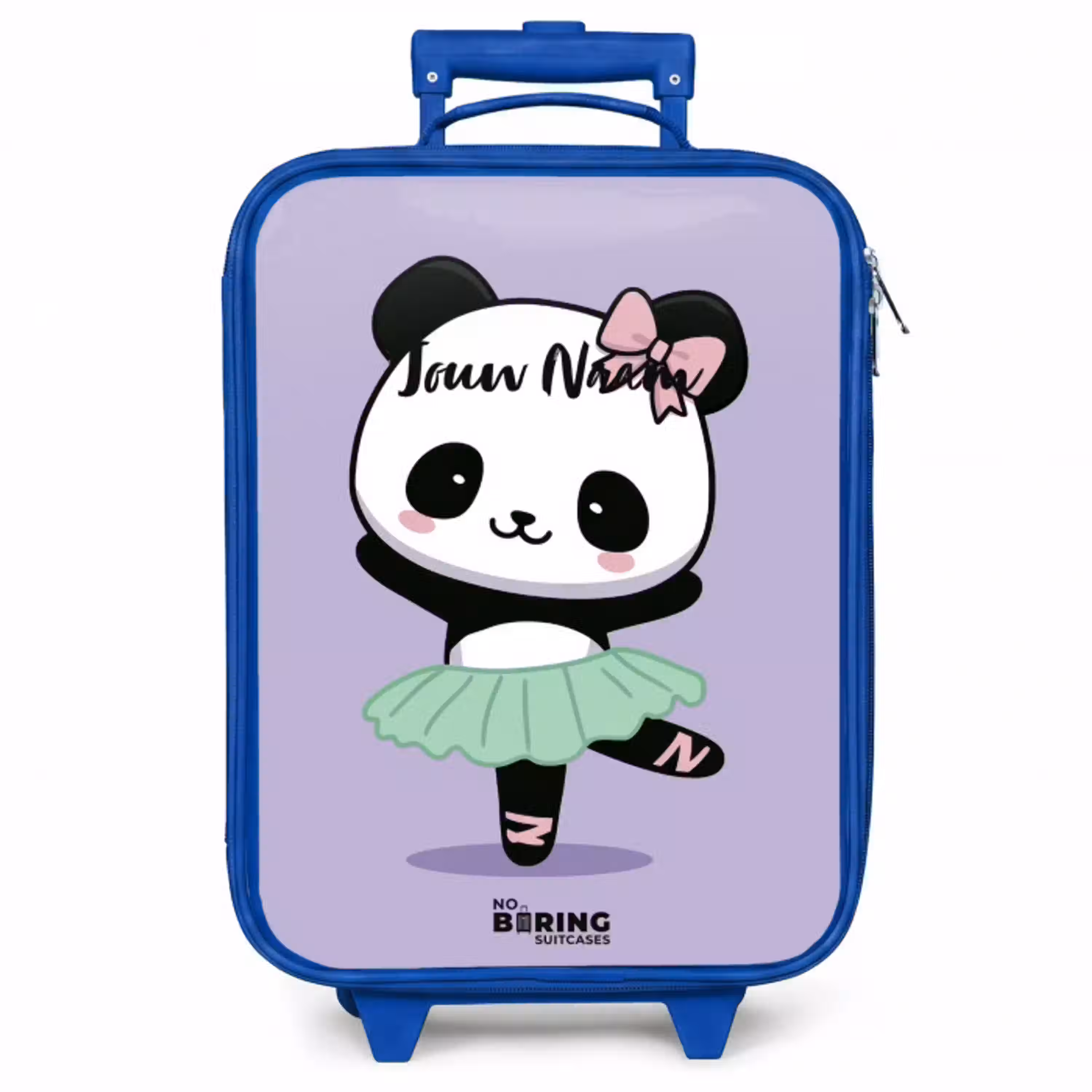 Kawai - Ballet - Panda Kinderkoffer - Blauw klein -zzz_website3d