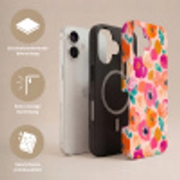 Bloesems - Vrolijk - Kleurrijk Toughcase MagSafe Apple iPhone 17 klein 1017 -USP_Lagen_NL