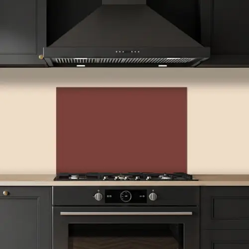 Palet - Rood - Interieur keuken achterwand spatscherm klein 900 -sfeer1