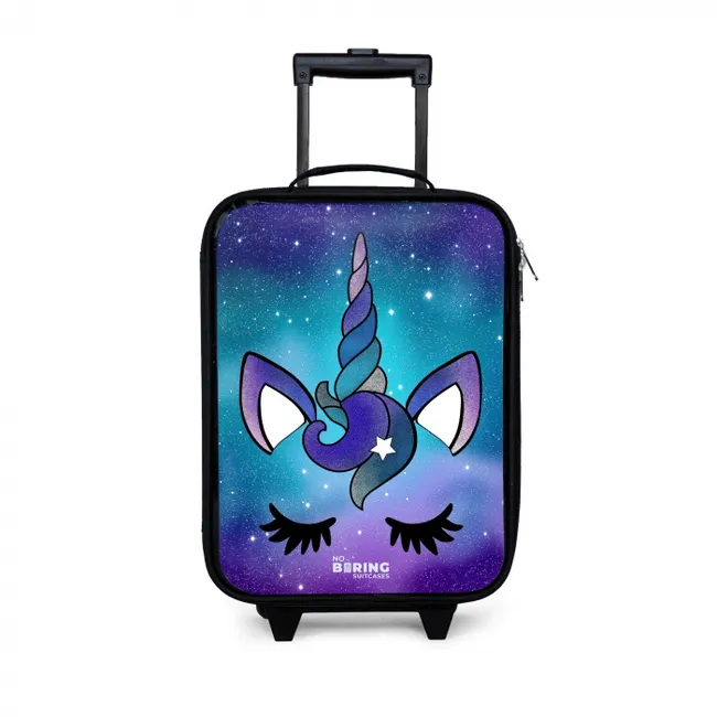 Kids’ Suitcase - Purple unicorn