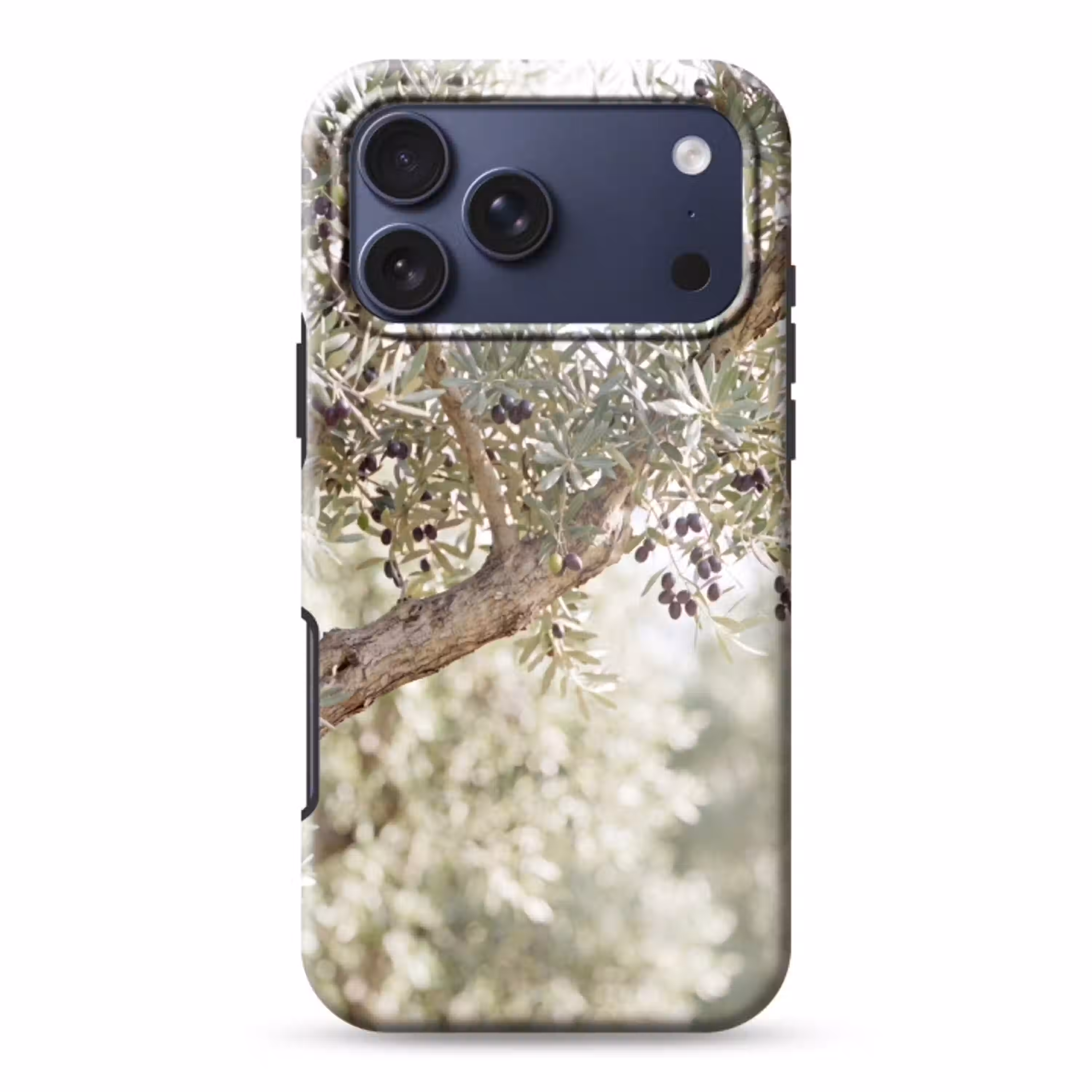 Olijfboom - tak - groen Toughcase MagSafe Apple iPhone 17 Pro Max klein -3d