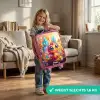 Valerio vlinderachtig Kinderkoffer - Roze klein -sfeer2_NL