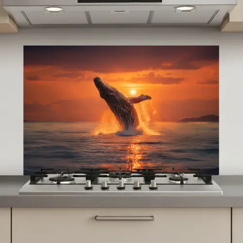 Walvis - Zon - Zee keuken achterwand spatscherm klein -3d_website