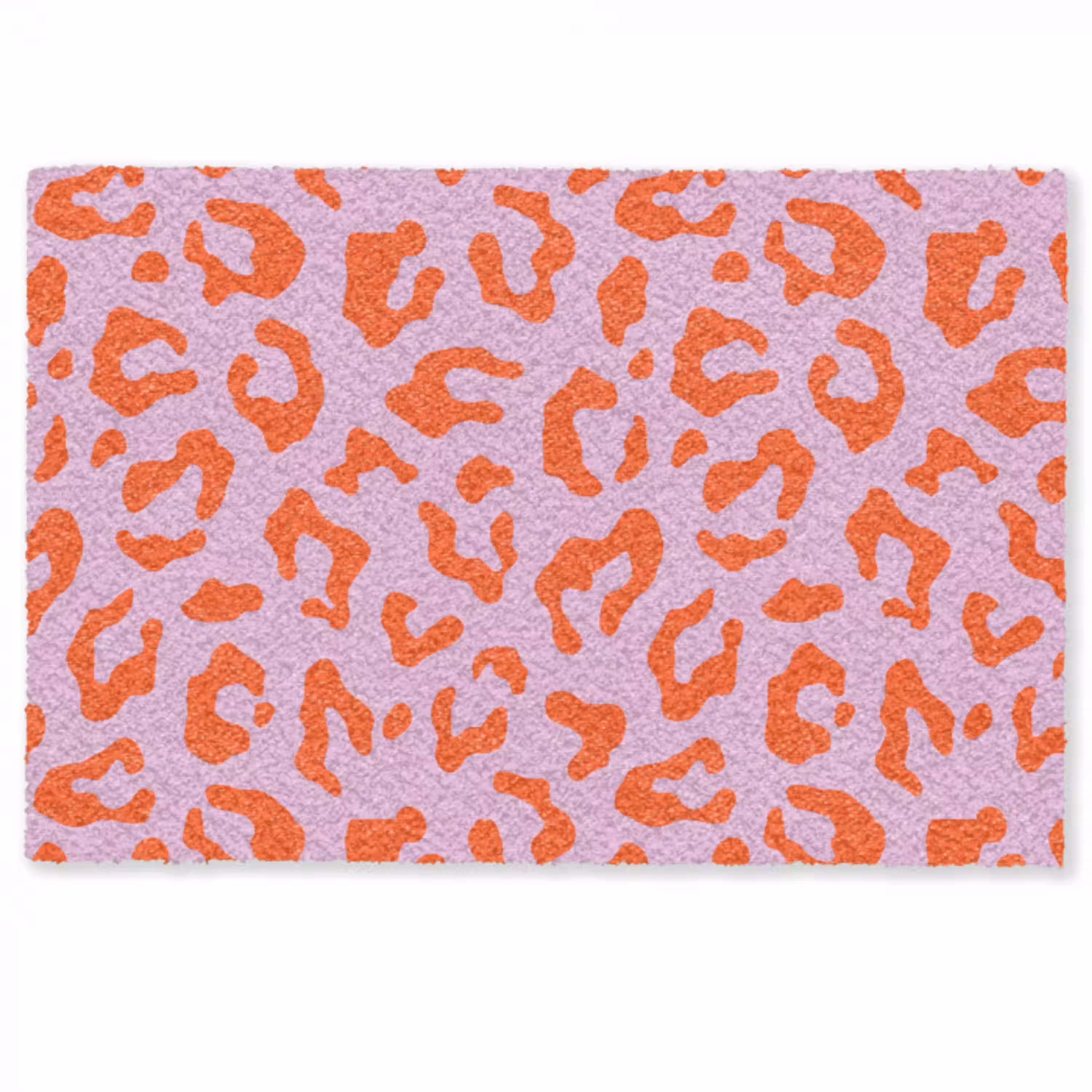 Panterprint - Rood - Paars - Roze - Dierenprint Deurmat klein -zkaufland3d