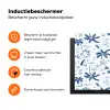 Zee - Strand - Blauw - Wit Inductie beschermer vinyl 3mm klein 276 -zzzzzzz-td-ups