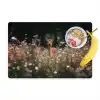 Hert - Wilde bloemen - Bos Placemat vinyl groot -zzzproduct_Kitchenyeah-website
