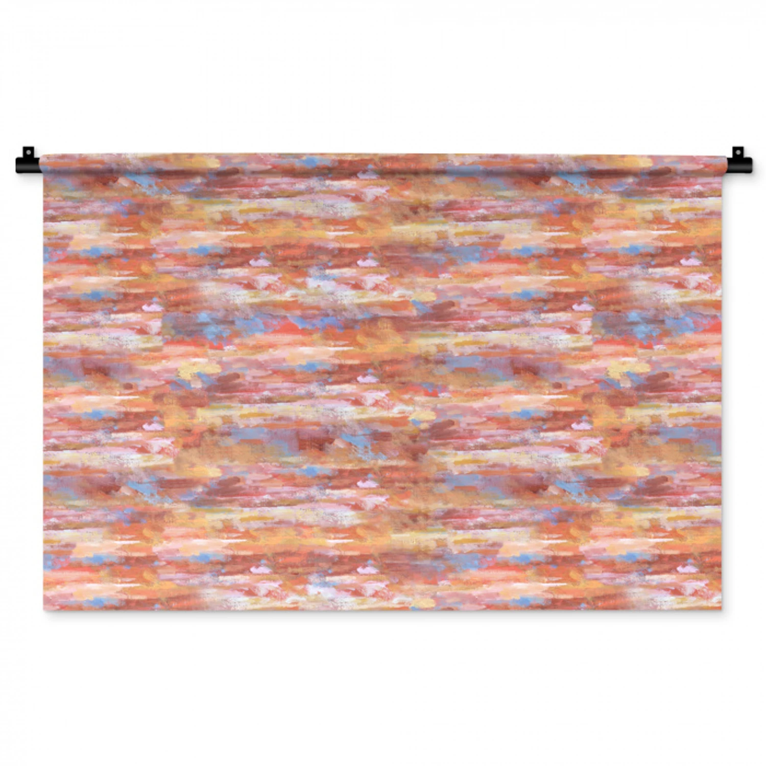Vloeiend - Olie - Verf - Kleur Wandkleed katoen middel 269 -zz3d