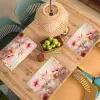 Bloemen - Watercolor - Roze - Abstract - Kunst Placemat vinyl groot -zzsfeer5_Kitchenyeah-website