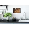 Bos - Mist - Zonlicht Muursticker klein -keuken