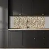 Waaierstructuren - Beige - Vezeltextuur keuken achterwand 2 middel 871 -sfeer1