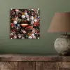 Lippen - Bloemen - Verf - Oranje - Kunst - Abstract - Oude meesters plexiglas 5mm klein -sfeer3