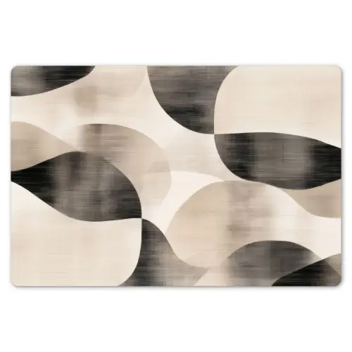 Grillige vormen - Subtiele overgangen - Dynamisch Placemat vinyl groot -zzsfeer1_Kitchenyeah-website
