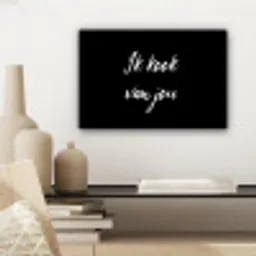 Quotes - Spreuken - Ik kook van jou - Liefde - Partner canvas 2cm klein -sfeer6