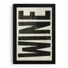 Zwart - Wijn - Decoratie - Vintage fotolijst zwart zonder passe partout klein -3d